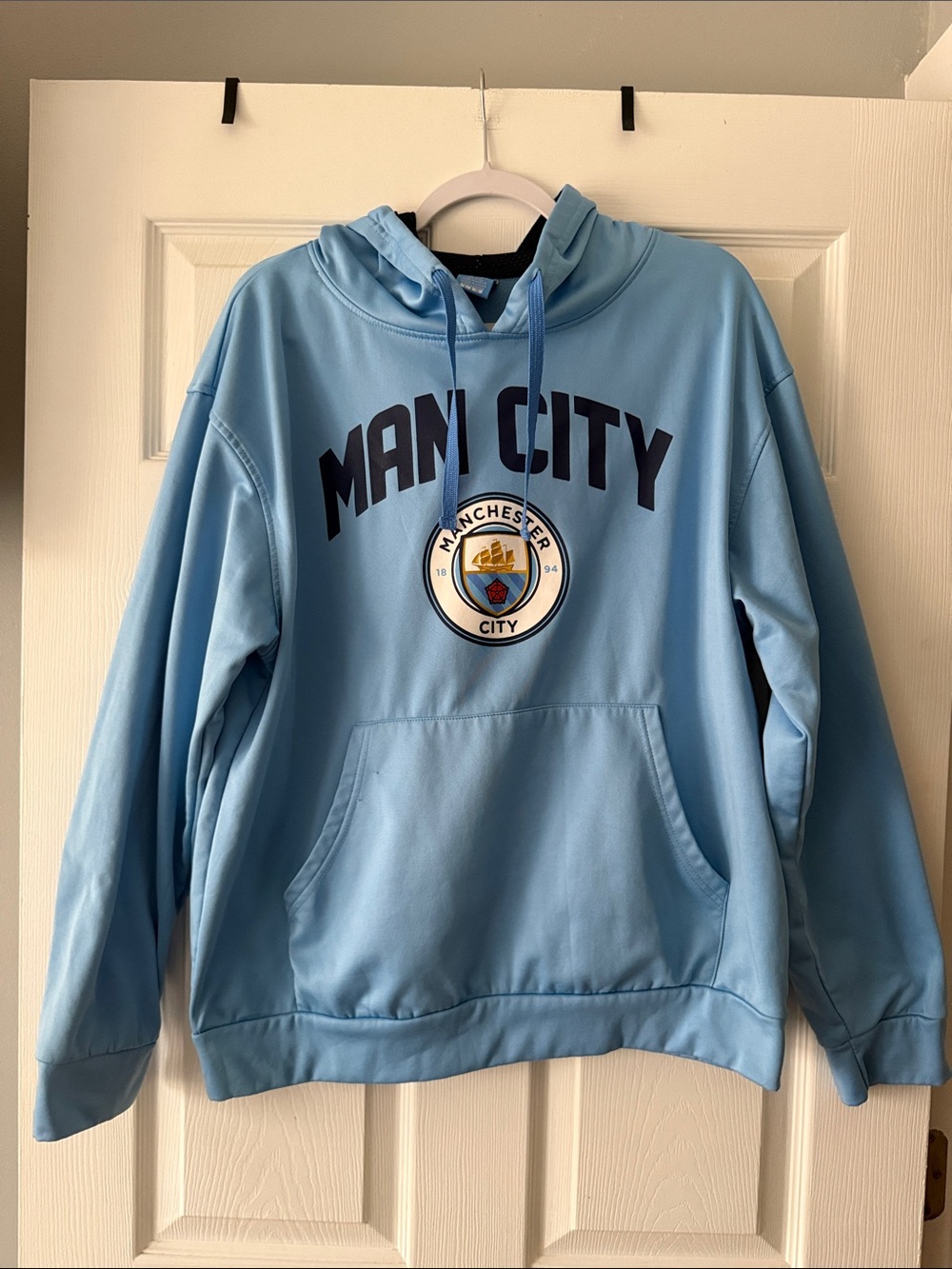 Manchester City Official Merchandise Hoodie, L